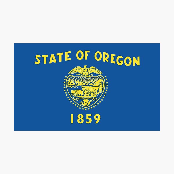 Item preview, State Flag - Oregon designed and sold by Military Insignia Products.
