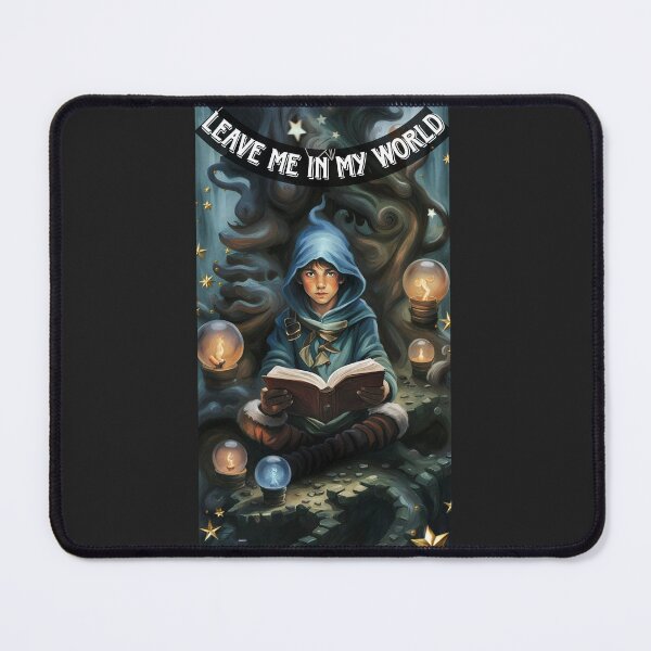Item preview, Leave me in my world! The child reads a mysterious book in an esoteric atmosphere designed and sold by Creativesphotos.