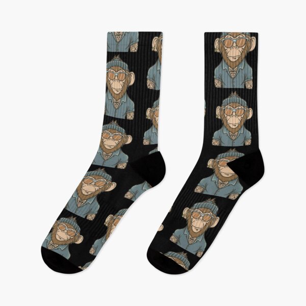 Item preview,   hipster monkey designed and sold by Bercik123.