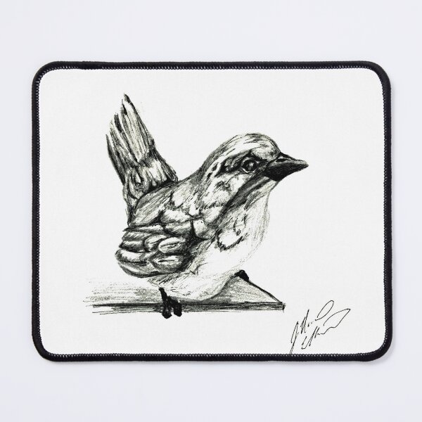 Item preview, sparrow on the corner designed and sold by jnoviselkins.