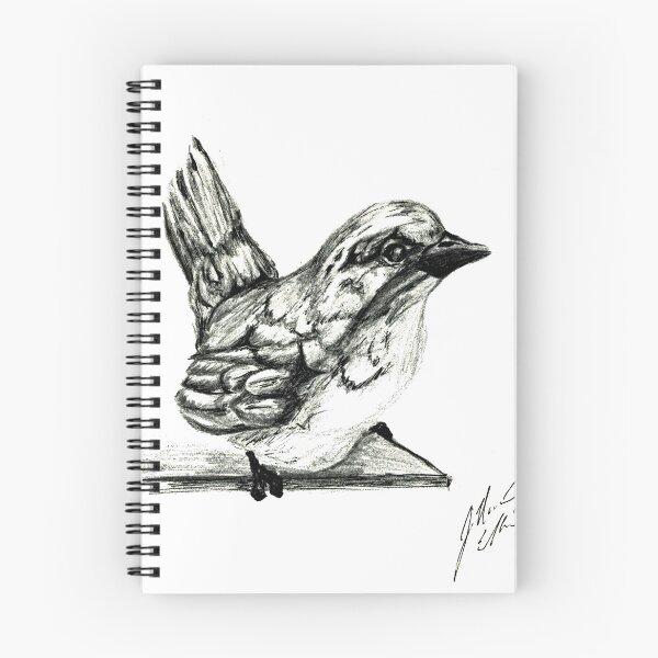 Item preview, sparrow on the corner designed and sold by jnoviselkins.