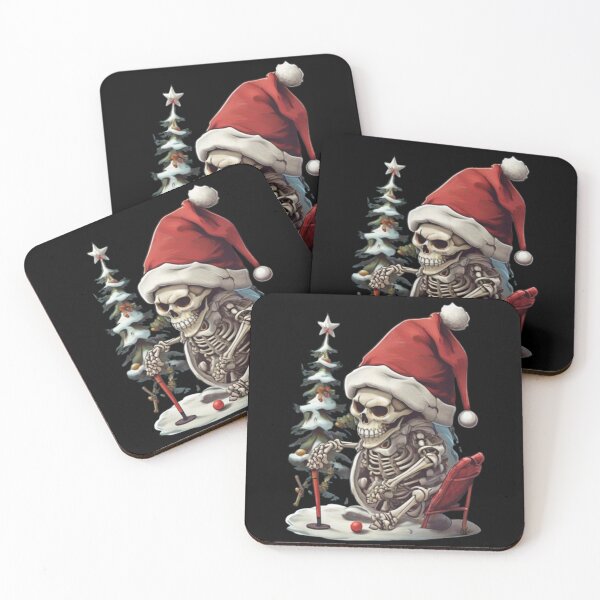 Item preview, Funny Christmas Skeleton Golf Funny Xmas Gift For Golfers designed and sold by bluel_evin.
