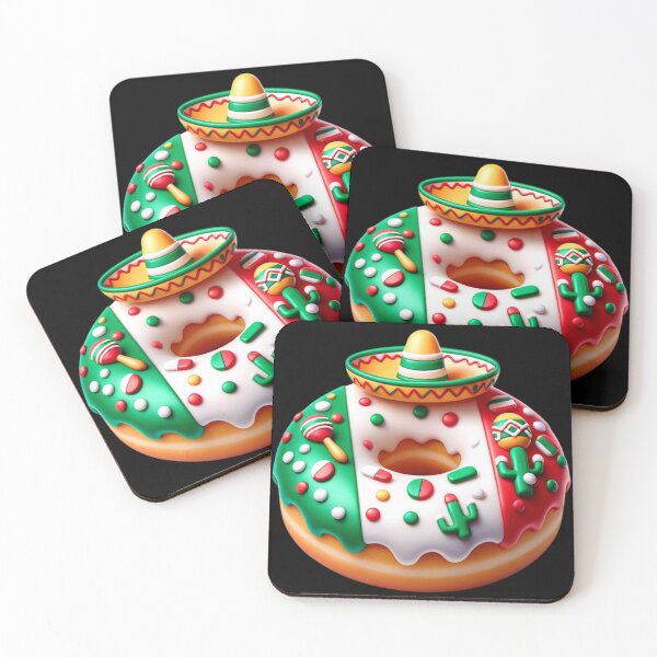 Item preview, Mexican Fiesta: Lively Donut with a Taste of Mexico designed and sold by eloski.