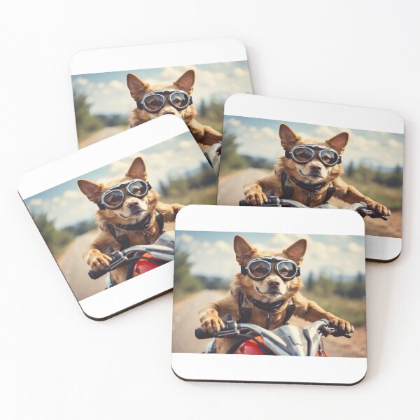 Item preview, Dog on a motorbike  designed and sold by robpritchard.