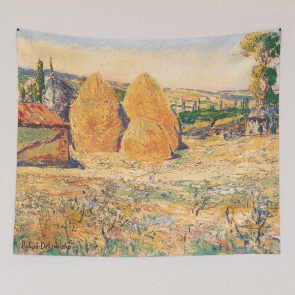 Item preview, Robert Delaunay -Landscape Haystacks designed and sold by tomorrowsart.