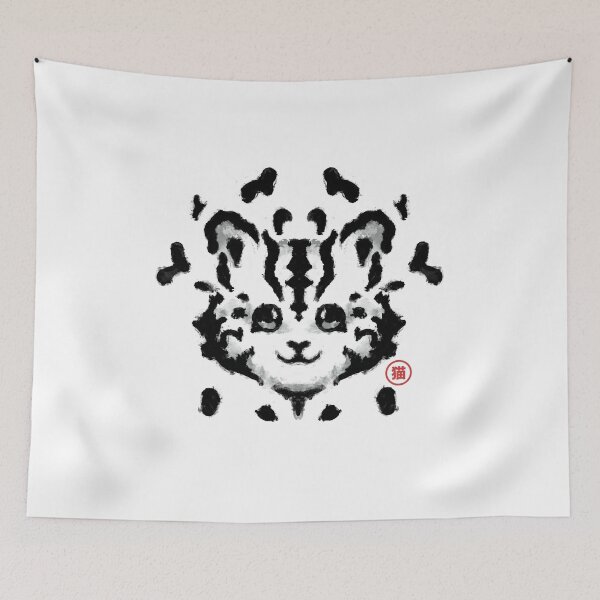 Item preview, Cat Rorschach Test by Tobe Fonseca designed and sold by Tobe Fonseca®.