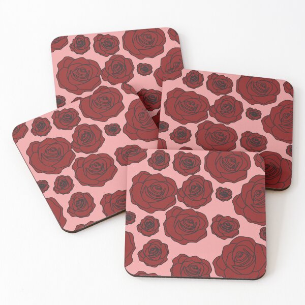 Item preview, Roses pattern,pink,red designed and sold by cutecrazytshirt.