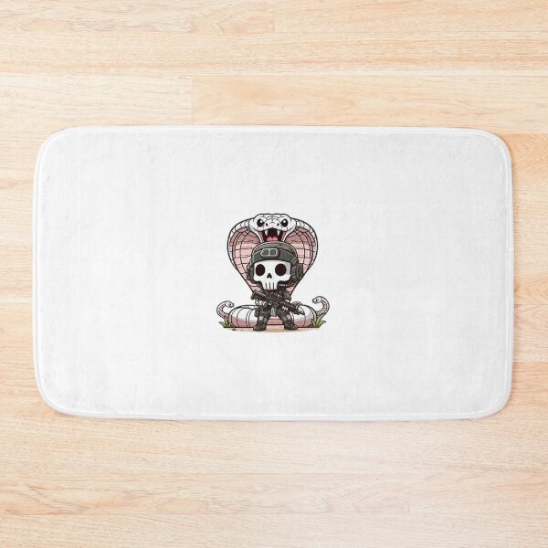 Item preview, Cute skeleton in tactical gear with snake designed and sold by Wxjtecki.