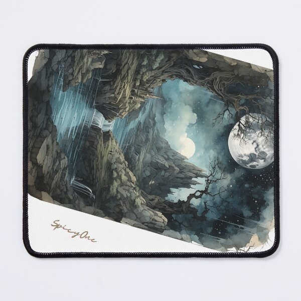 Item preview, Moon Scenery Horrible view designed and sold by SpicyOne.