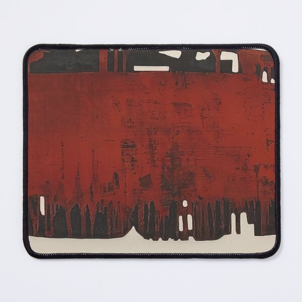 Item preview, Pierre Soulages compsition rouille et noire designed and sold by NasriART.