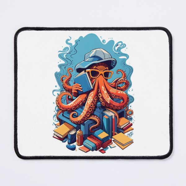 Item preview, Octopus with books designed and sold by UltimateWorld.