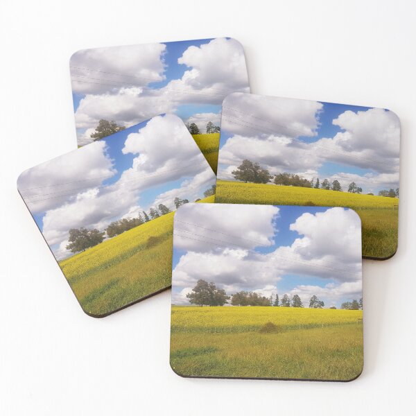 Item preview, Canola fields designed and sold by Blissfully-MK.