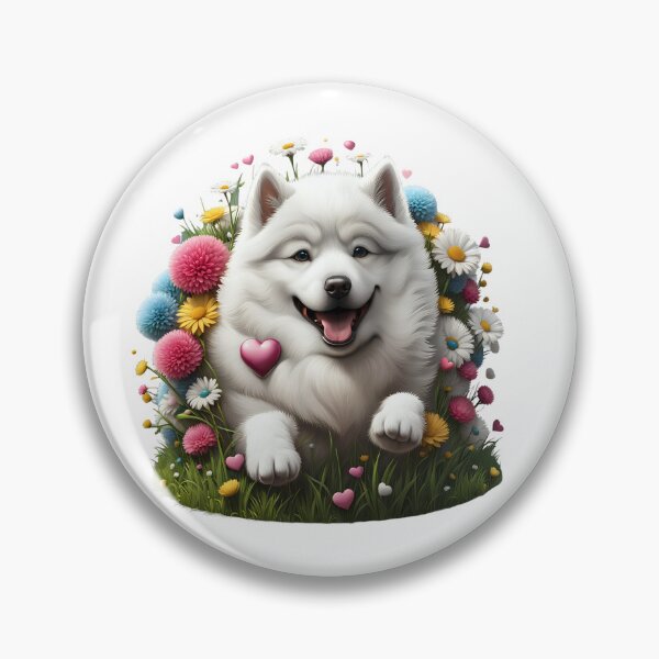 Item preview, Cute playful Samoyed Dog designed and sold by Kaleddis.