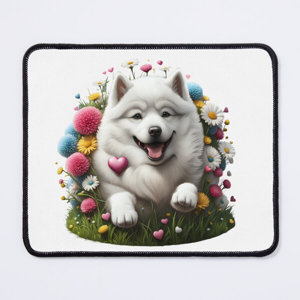 Item preview, Cute playful Samoyed Dog designed and sold by Kaleddis.