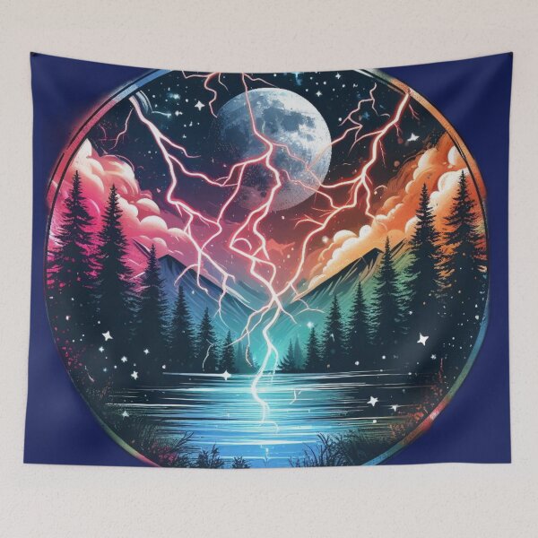 Item preview, Energetic Lightning Splash designed and sold by byvarol.