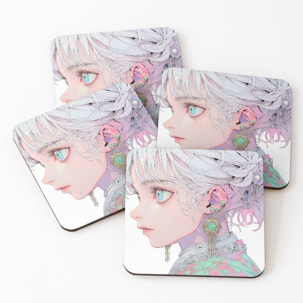 Item preview, Delicate Serene Light Pastel Anime Girl designed and sold by bubblegoth.
