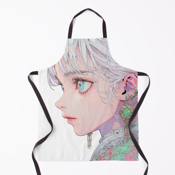 Item preview, Delicate Serene Light Pastel Anime Girl designed and sold by bubblegoth.