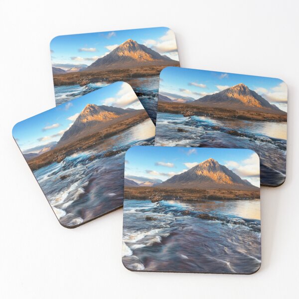 Item preview, Autumn lights hits Buachaille Etive Mòr designed and sold by kennyptim.