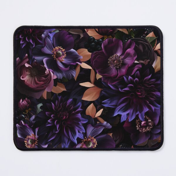 Item preview, Mystic Moody Dark Florals Nightgarden designed and sold by UtArt.