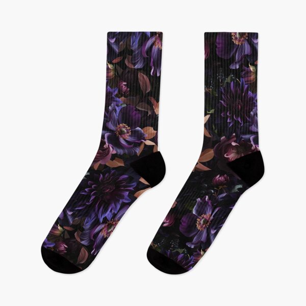 Item preview, Mystic Moody Dark Florals Nightgarden designed and sold by UtArt.