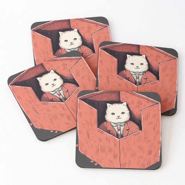Item preview, Cat in a box designed and sold by Viesii.