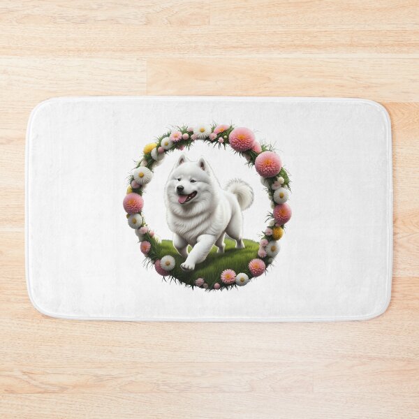 Item preview, Cute playful Samoyed Dog designed and sold by Kaleddis.