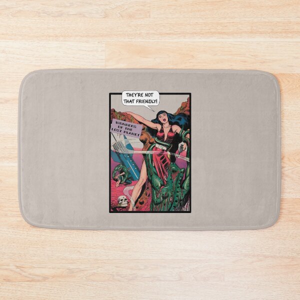 Item preview, They are not that friendly - Vintage sci fi comic art designed and sold by Alex Starcatcher.
