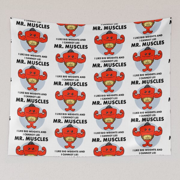 Item preview, Mr Muscles designed and sold by Hackers.