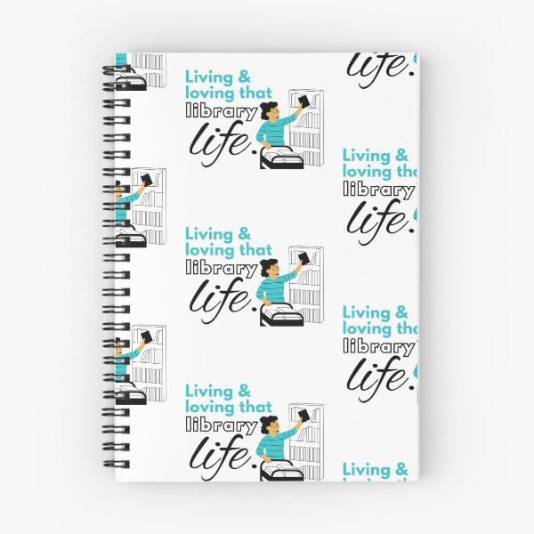 Item preview, Librarian sticker Living & loving that library life #librarylife designed and sold by LibrarianLauren.