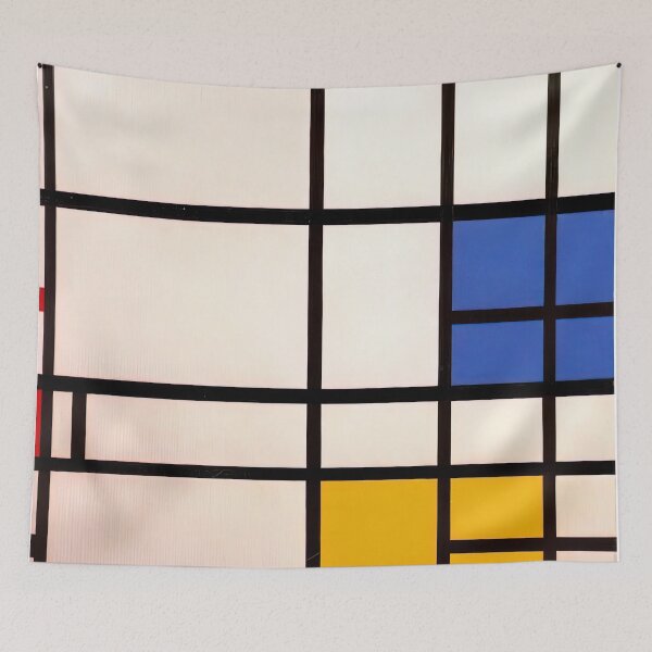 Item preview, mejores pinturas de piet mondrian, estilo artístico de piet mondrian, obras de arte de piet mondrian designed and sold by The art world.