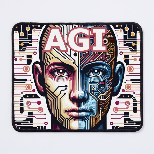 Item preview, Artificial General Intelligence designed and sold by MtWoodsonSales.