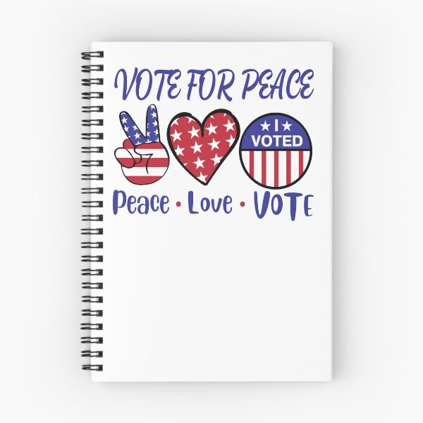 Item preview, Vote For Peace 2024 -  Peace Love Vote  designed and sold by QUOTABLE STICKERS.