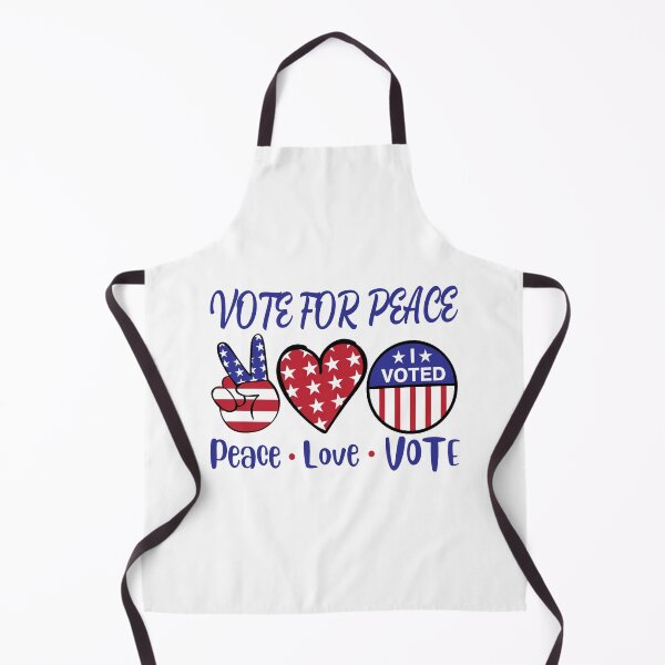 Item preview, Vote For Peace 2024 - Peace Love Vote designed and sold by QUOTABLE STICKERS.