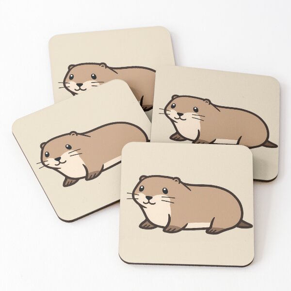 Item preview, Kawaii Beaver - Cute Bobr designed and sold by SeraphineArts.