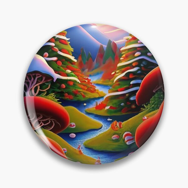 Item preview, NATURE'S CHRISTMAS TREES IN LIVING COLORS designed and sold by BRIAN  PIERRE-ALEXANDER.