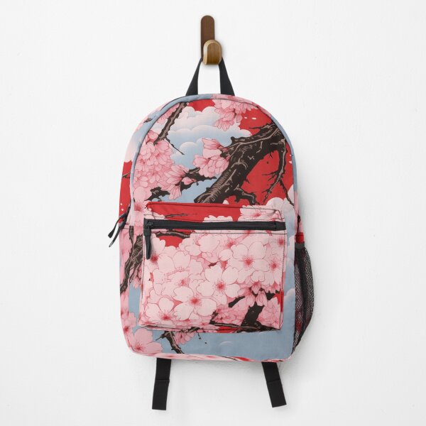 Item preview, Traditional Painting of Sakura Tree Branch with Flowers designed and sold by Je-we.