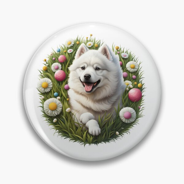 Item preview, Cute playful Samoyed Dog designed and sold by Kaleddis.