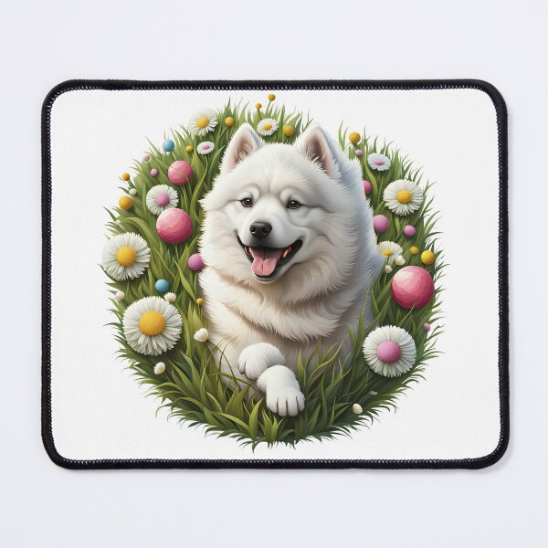 Item preview, Cute playful Samoyed Dog designed and sold by Kaleddis.