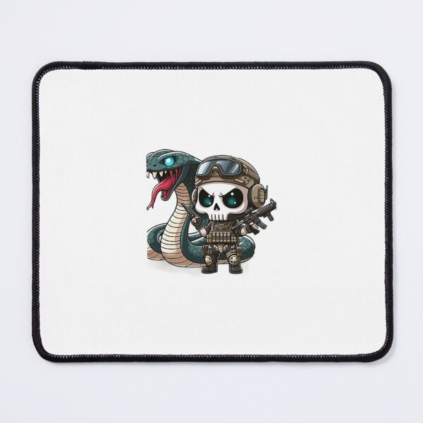 Item preview,  skeleton in tactical gear with snake designed and sold by Wxjtecki.
