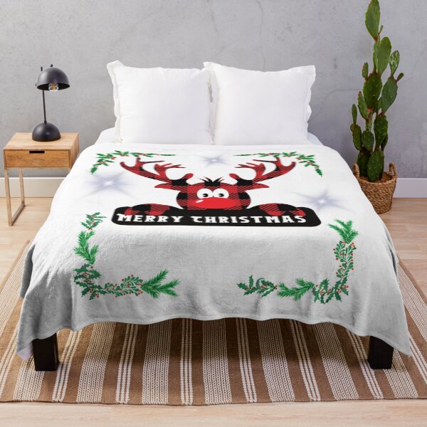 Item preview, Merry Cristmas. Classic reindeer T-shirt. designed and sold by Studio-wzory.