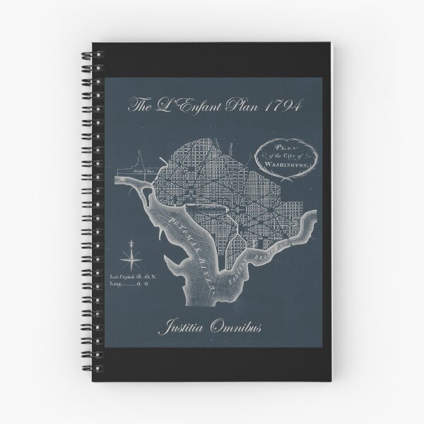 Item preview, Washington DC map, 1794, in ghoul designed and sold by DreamingBeetle.