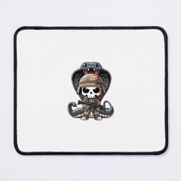 Item preview, skeleton in tactical gear with snake designed and sold by Wxjtecki.