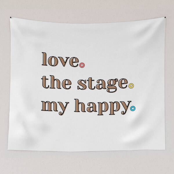 Item preview, love. the stage. my happy designed and sold by Fancyc.
