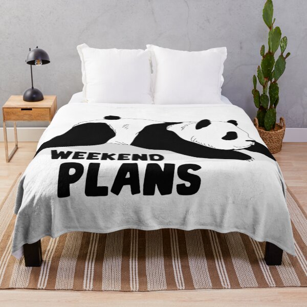 Item preview, Weekend plans and panda designed and sold by DmitriM.