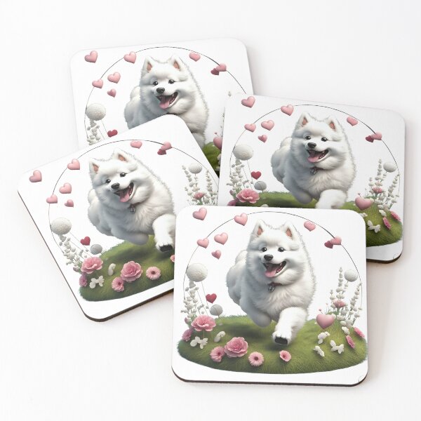 Item preview, Cute playful Samoyed Dog designed and sold by Kaleddis.
