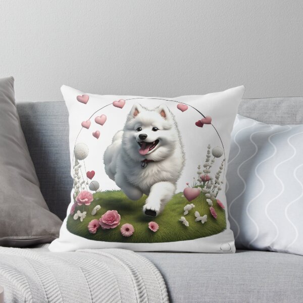 Item preview, Cute playful Samoyed Dog designed and sold by Kaleddis.