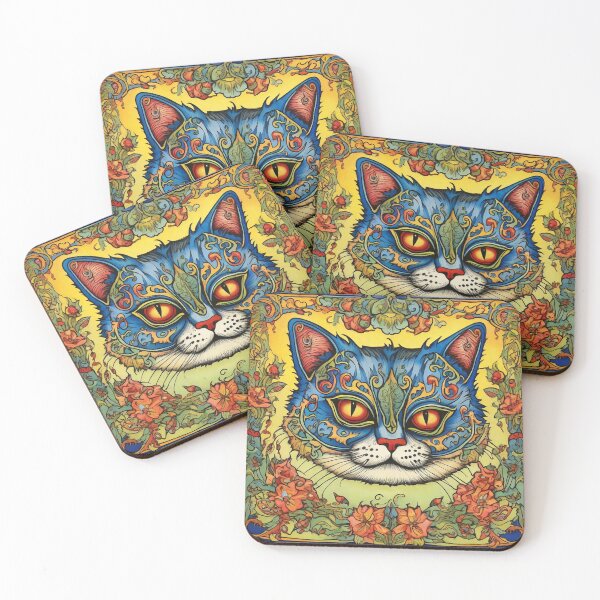 Item preview, Louis Wain Schizophrenia Cat Painting For Cat Lovers designed and sold by Petsthetic.