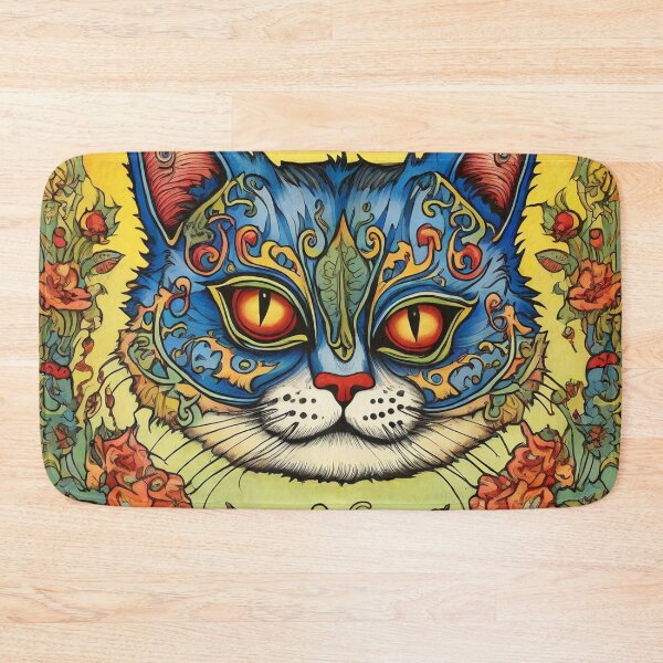 Item preview, Louis Wain Schizophrenia Cat Painting For Cat Lovers designed and sold by Petsthetic.