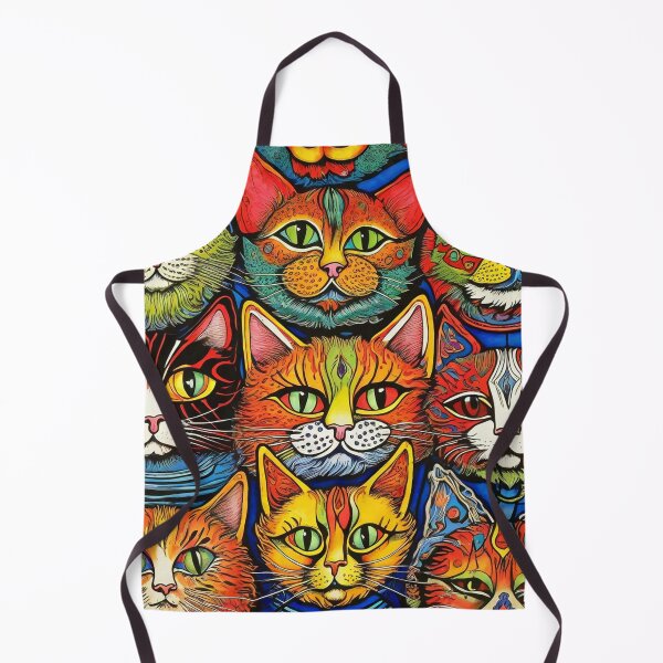 Item preview, Louis Wain Schizophrenia Cat Painting For Cat Lovers designed and sold by Petsthetic.