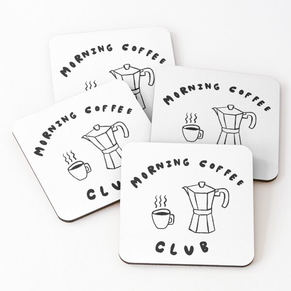 Item preview, Morning coffee club  designed and sold by Sopicon98.